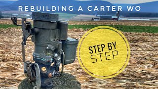 Rebuild Carter WO Cj2A carburetor