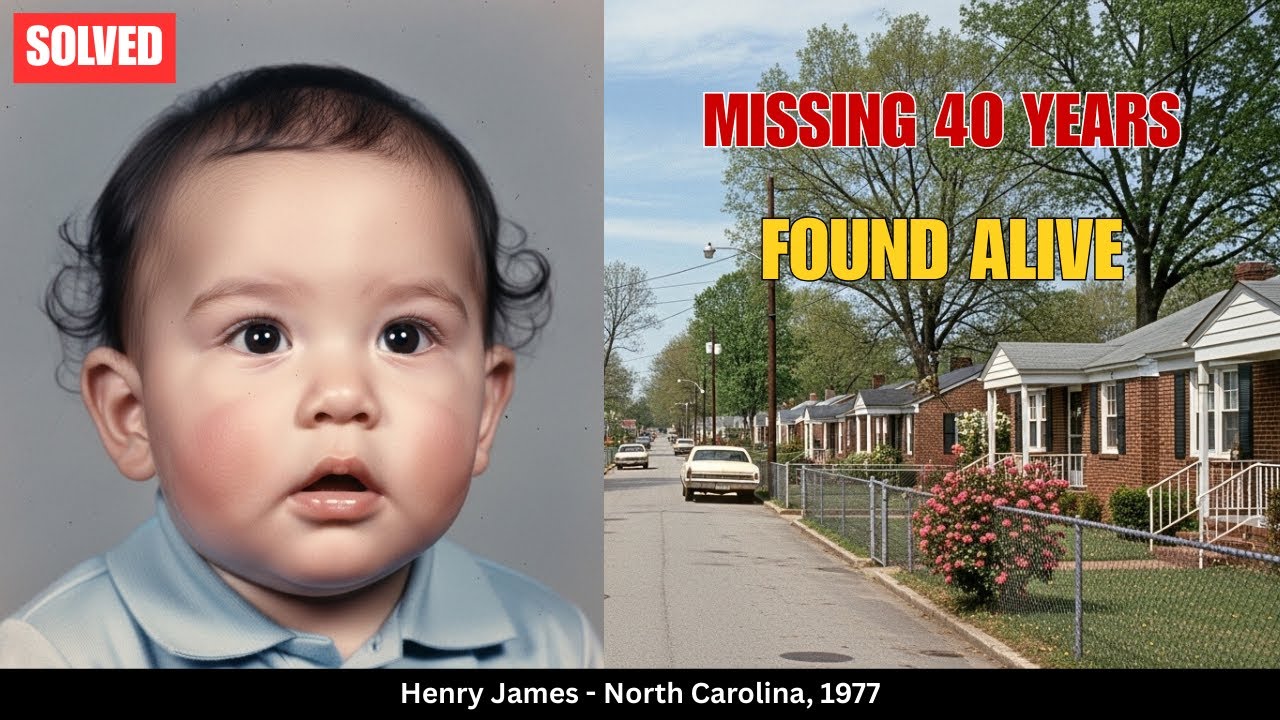 SOLVED by DNA: Missing in North Carolina | Henry James, 1 | Found Alive After 40 Years