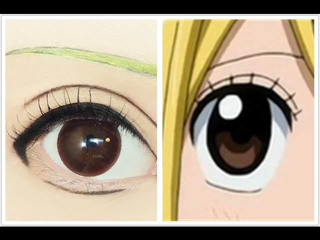 Anime Eyes Makeup