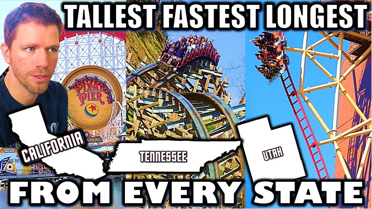 The Tallest Roller Coaster in Each State - Coaster101