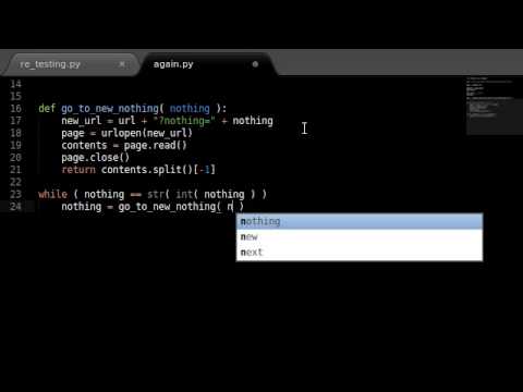 Python Challenge! 04 Follow the Chain - YouTube