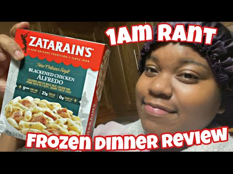 Zatarain's Frozen Meal - Blackened Chicken Alfredo