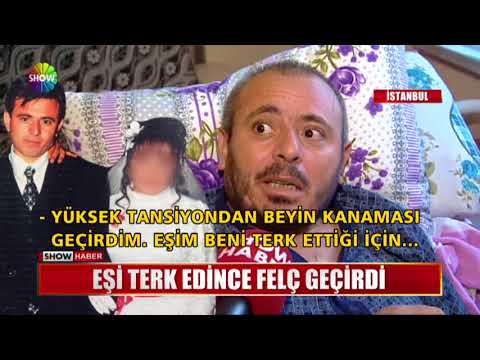 Eşi Terk Edince Felç Geçirdi