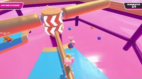 Insane Bar Jump and Jump Showdown Timeout w/rebelmusic16 -Fall Guys Season 4.5