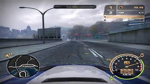 NFS MW Camden Tunnel 1st lap BMW no NOS practice by ARSEN