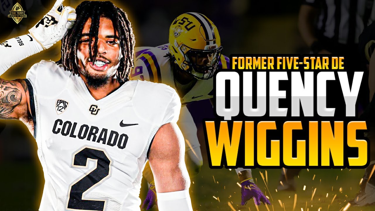 Quency Wiggins can a dominant defensive end for Colorado YouTube