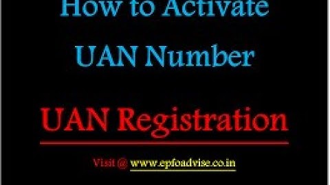 How to activate your UAN number online in Tamil