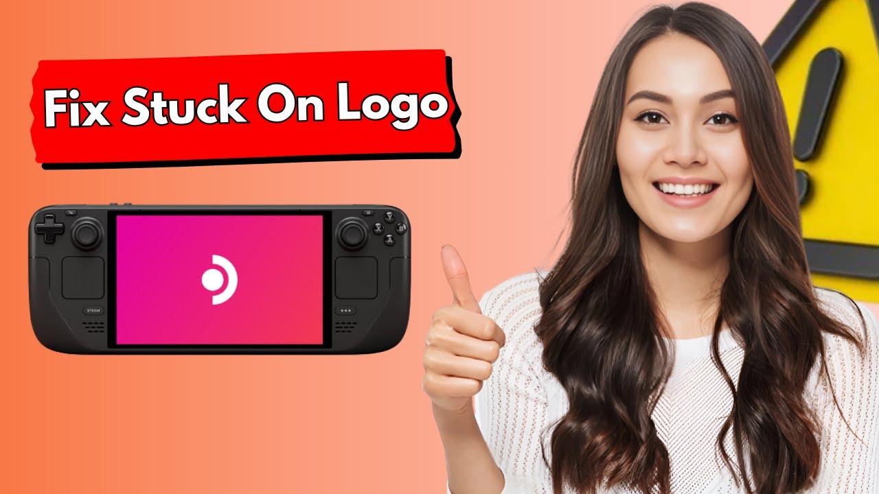 How To Fix Steam Deck Stuck On Logo - YouTube