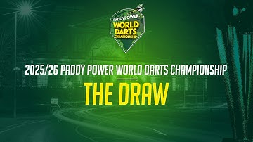 The Draw - 2025/26 Paddy Power World Darts Championship