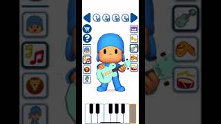 My talking pocoyo music dancing video pocoyo #shorcuts funny video Pato Mobil game iOS / android Resimi