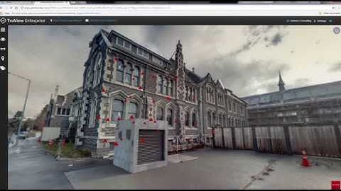 The Art Centre of Christchurch - point cloud model