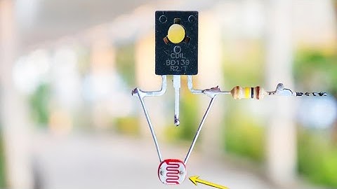 Useful Idea with BD139 Transistor and LDR | #diy #diyelectronics #amazing #bd139 #beautiful