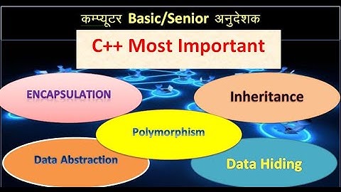 C++  Most Important Revision   | BASIC and SENIOR ANUDESHAK Exam |