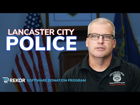 Leveraging Rekor’s License Plate Recognition - Lancaster City Police Department