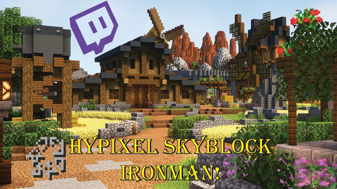 Hypixel Skyblock Ironman! *Twitch Vod #1* (13/04/25)
