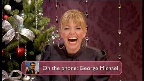 George Michael on the phone to Loose Women 18th De...