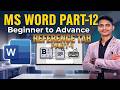 MS Word Reference Tab Complete Tutorial in Hindi | Step by Step Guide