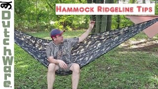 fixed ridgeline hammock