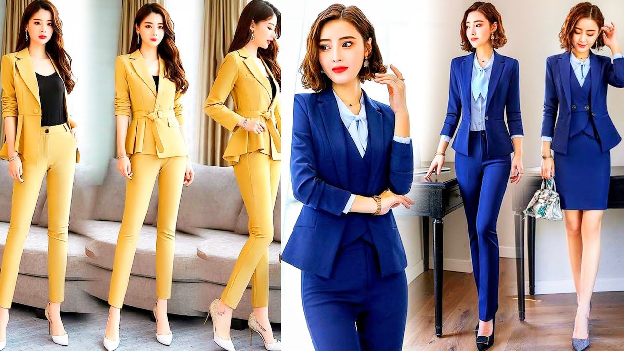 Top Most Running Modern Office Wear Business Women Dressing IdeasPant