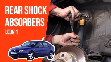How to replace the rear shock absorbers Leon mk1 ➿