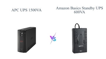 APC UPS 1500VA vs Amazon Basics Standby UPS 600VA 🆚 Which is Better?