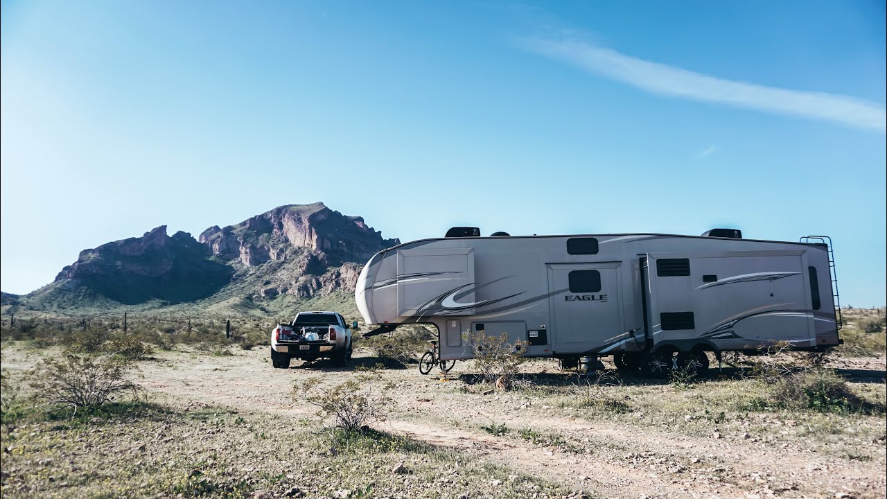 Boondocking through Arizona in our 5th Wheel YouTube