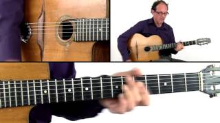 Gypsy Jazz Guitar Lesson - Gypsy Rhythms: La Pompe - Reinier Voet chords