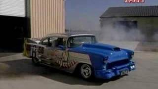 Merlin V12 Powered 55 Chevy