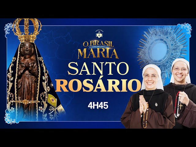 Santo Rosário da Madrugada -  BRASIL E O MUNDO SOB O MANTO DE MARIA - 13/05 | Instituto Hesed class=