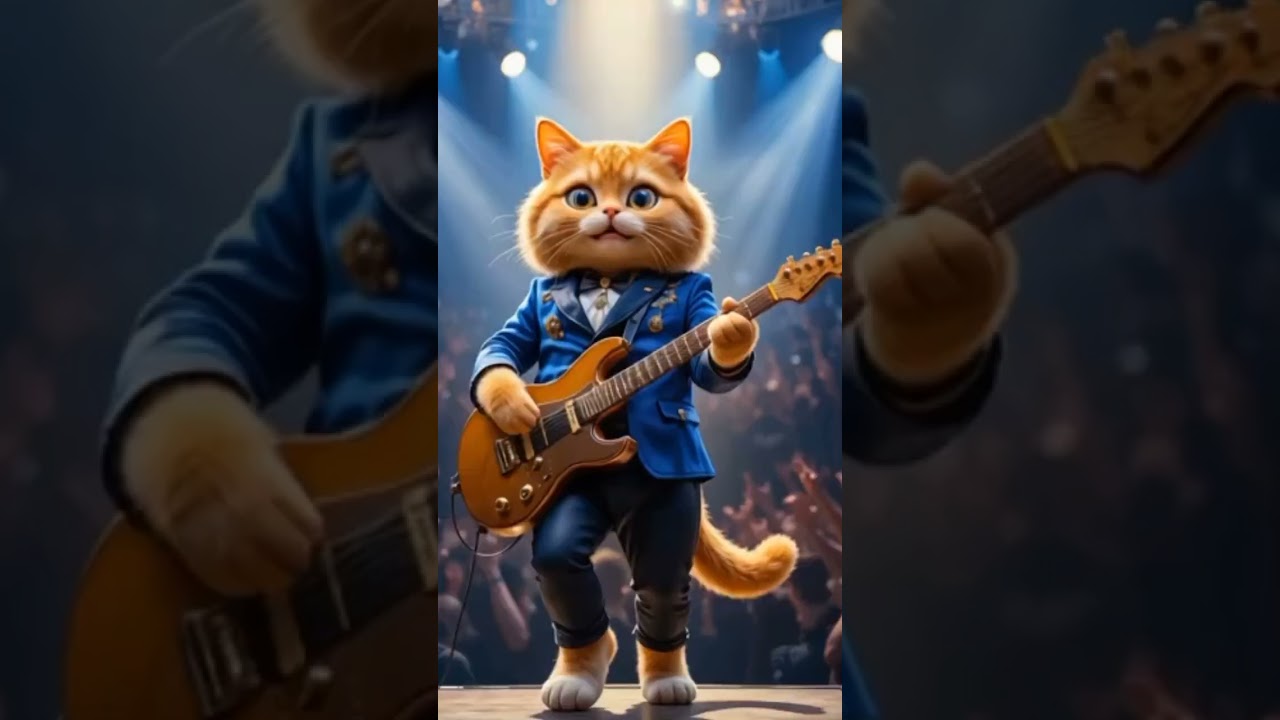 He rides in like a rockstar 🏍️🎸