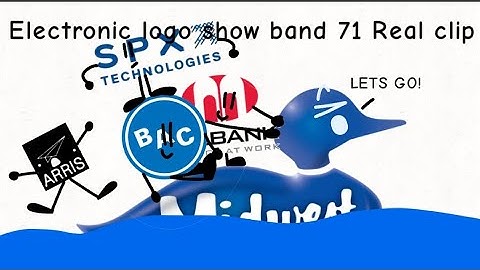 Electronic logo show band 71 Real clip Fanmade for marktheman 