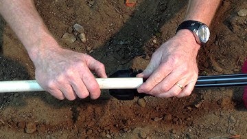 How to join Poly Pressure Pipe to PVC Pressure Pipe using UTC Fitting