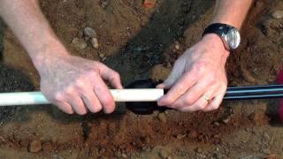 How to join Poly Pressure Pipe to PVC Pressure Pipe using UTC Fitting Wealth