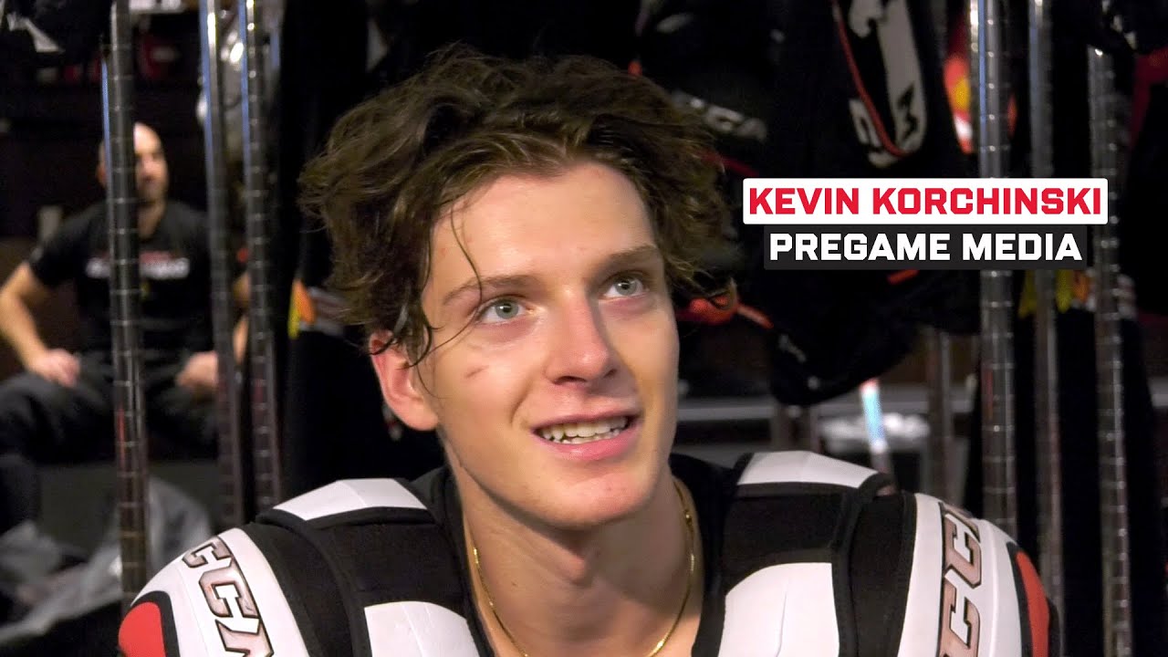 Kevin Korchinski Preseason Pregame Media vs. STL | Chicago Blackhawks ...