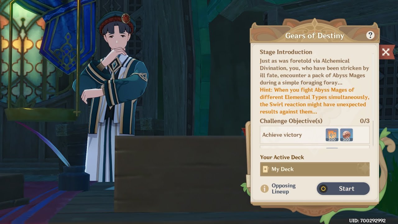 Adventure Challenge Kimiya Genius Invokation TCG [ Genshin Impact