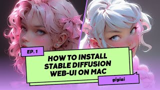How to install stable diffusion webui on MAC installation step by step so easy free AI generated art
