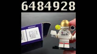 How to decipher LEGO CMF Series 26 Space QR codes #lego #legominifigures #legospace