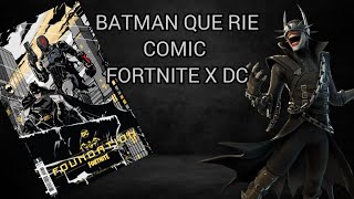 NUEVO COMIC DE FORTNITE X DC BATMAN QUE RIE UNBOXING