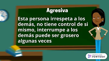 ¿Cuáles son los 3 tipos de comportamientos?