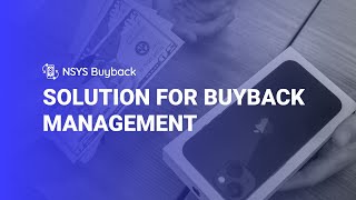 NSYS Buyback - Software Solution for Buyback and Trade-in Programs screenshot 1