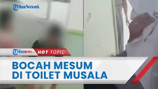 Detik-detik Pasangan Bocah Mesum di Toilet Musala di Pekalongan Digerebek, Warga Sampai Naik ke Atap