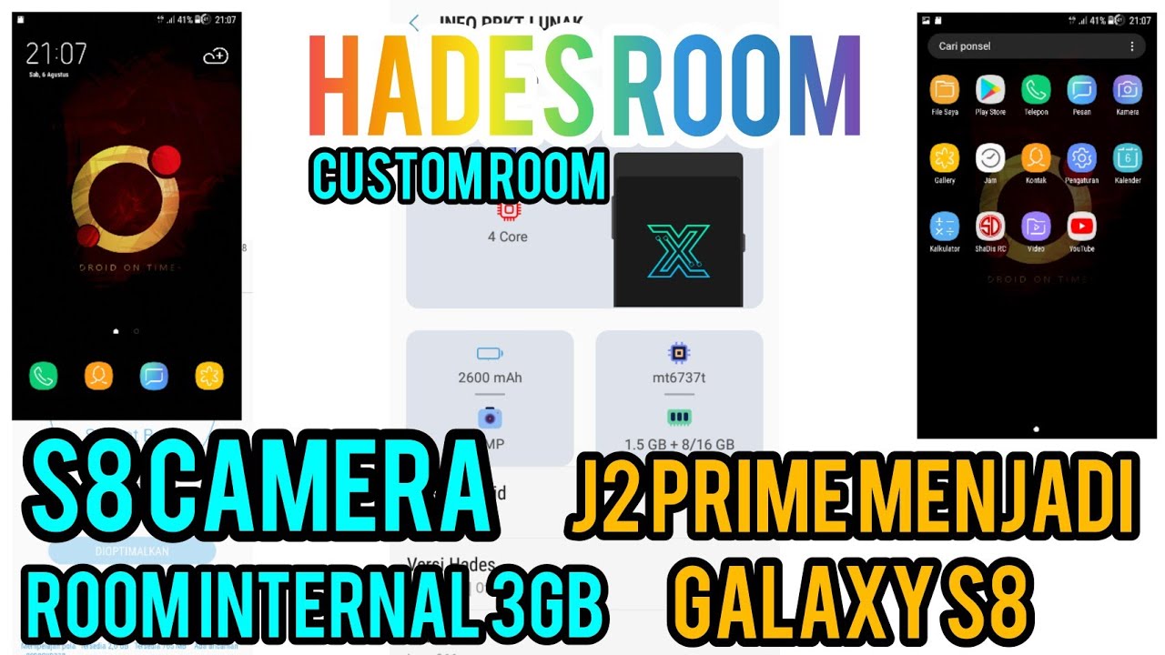 CUSTOM ROOM GALAXY J2 PRIME MENJADI HADES ROOM GALAXY S8✓