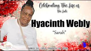 Hyacinth Webley "Sarah" Funeral Service