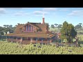 Minecraft - How to Build a Country Farm House Tutorial