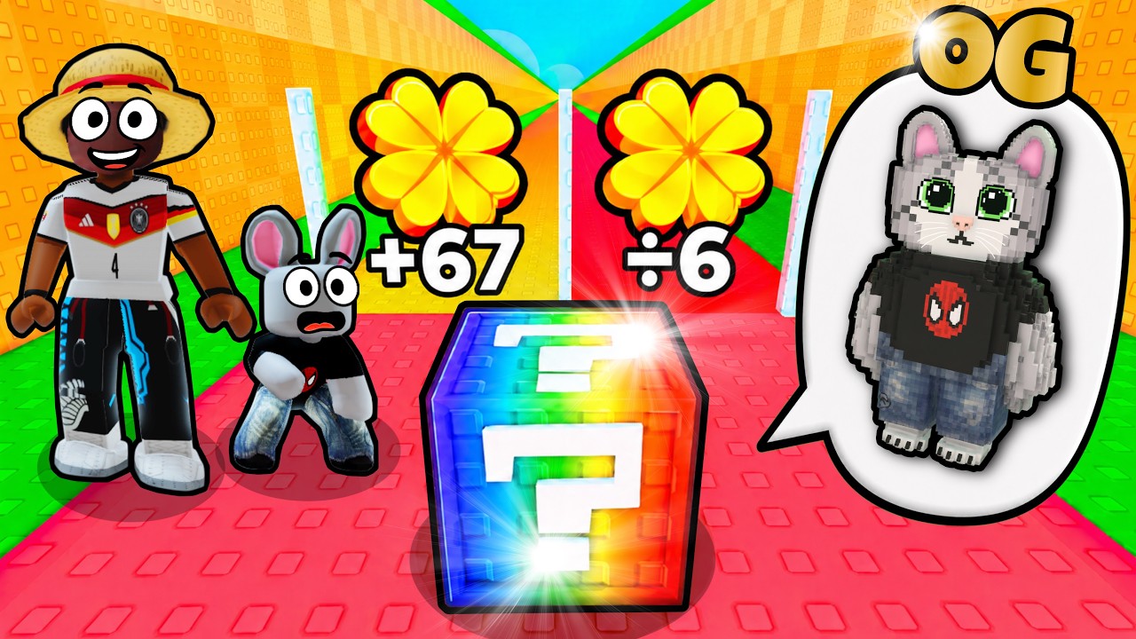 🍀FIQUEI COM SORTE INFINITA NO ROBLOX PARA PEGAR O MELHOR BRAINROT E FICAR RICO com O LARRYZINHO!
