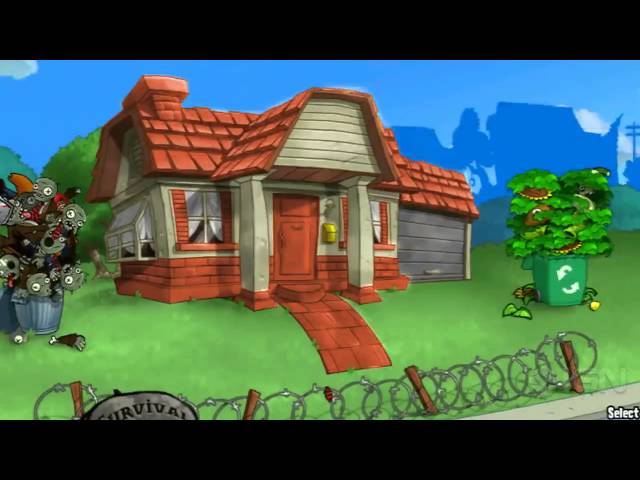 Plants vs. Zombies Game Trailer 