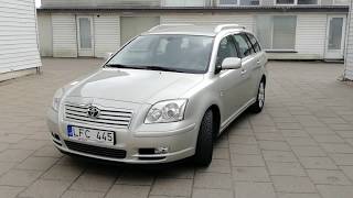 Toyota Avensis 2004г.2л дизель. UAB VIASTELA. Авто из Литвы