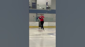 Double Axel + Double Axel + Double Loop Combo!! #shorts