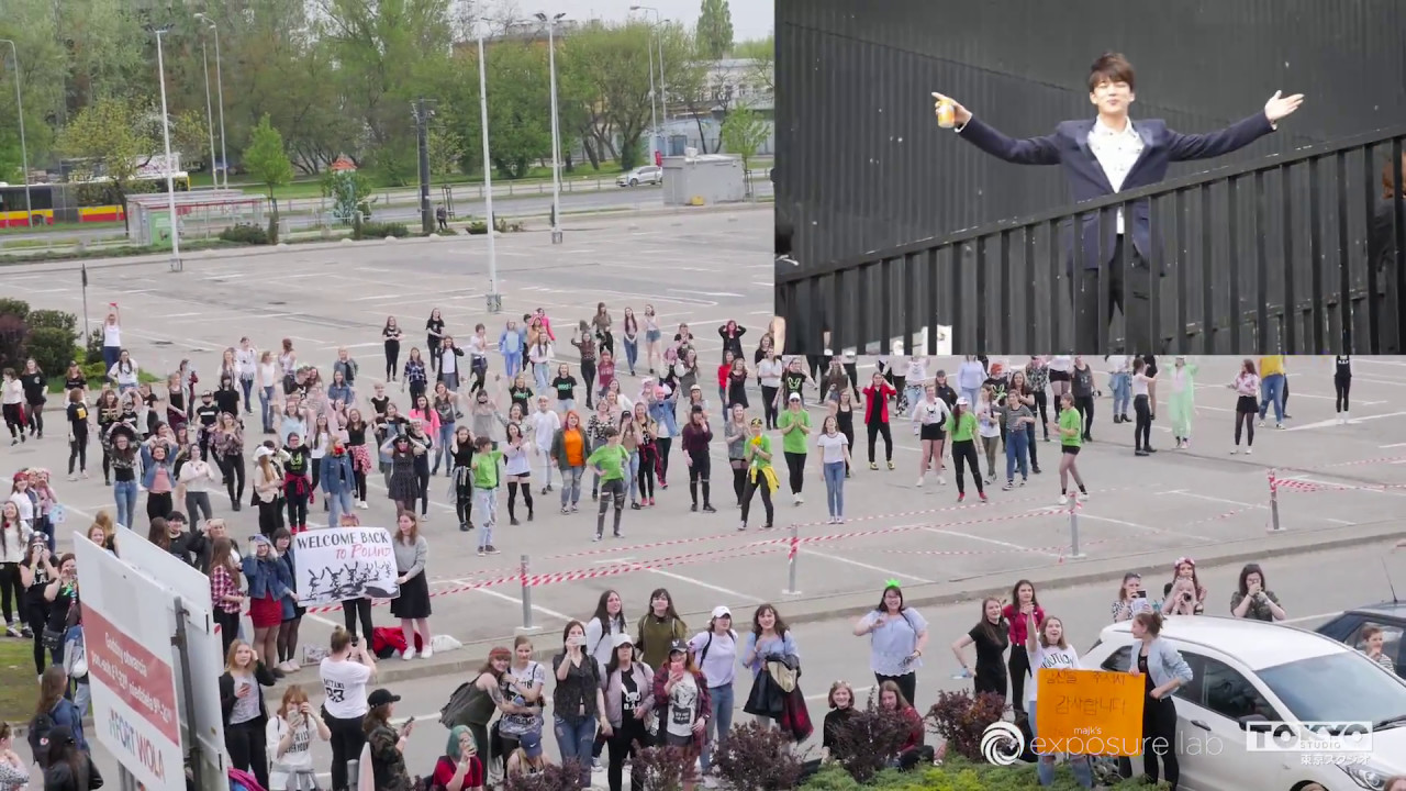 [170506] B.A.P 'PARTY BABY' WARSAW BOOM SURPRISE FLASHMOB + B.A.P REACTION