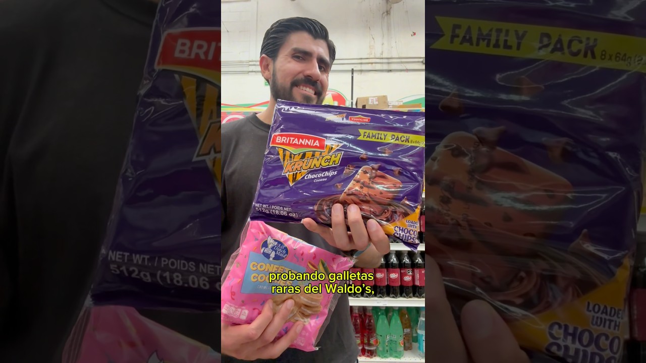 Probando GALLETAS RARAS de INDIA en Waldo’s PÉSIMAS 